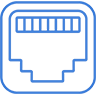 Ethernet Blue 96